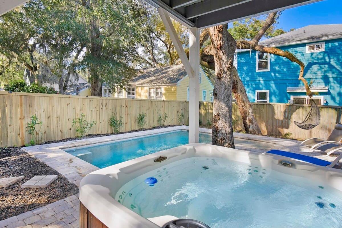 Downtown St Aug Home By Fountain Of Youth Pool Spa By Beach Add Golf Cart St. Augustine Esterno foto
