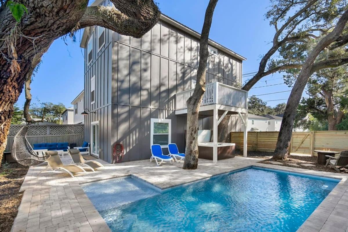 Downtown St Aug Home By Fountain Of Youth Pool Spa By Beach Add Golf Cart St. Augustine Esterno foto