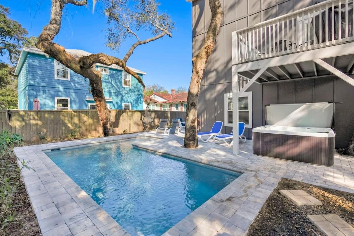 Downtown St Aug Home By Fountain Of Youth Pool Spa By Beach Add Golf Cart St. Augustine Esterno foto