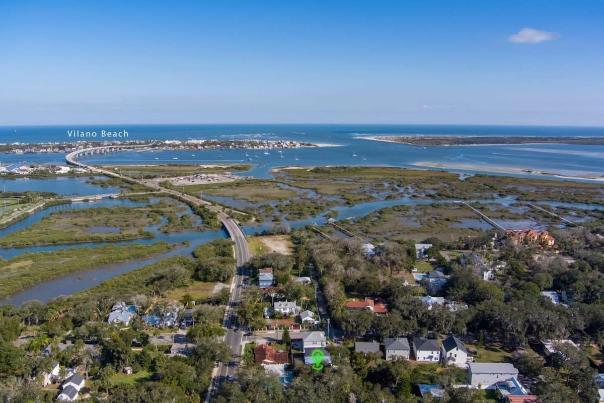Downtown St Aug Home By Fountain Of Youth Pool Spa By Beach Add Golf Cart St. Augustine Esterno foto